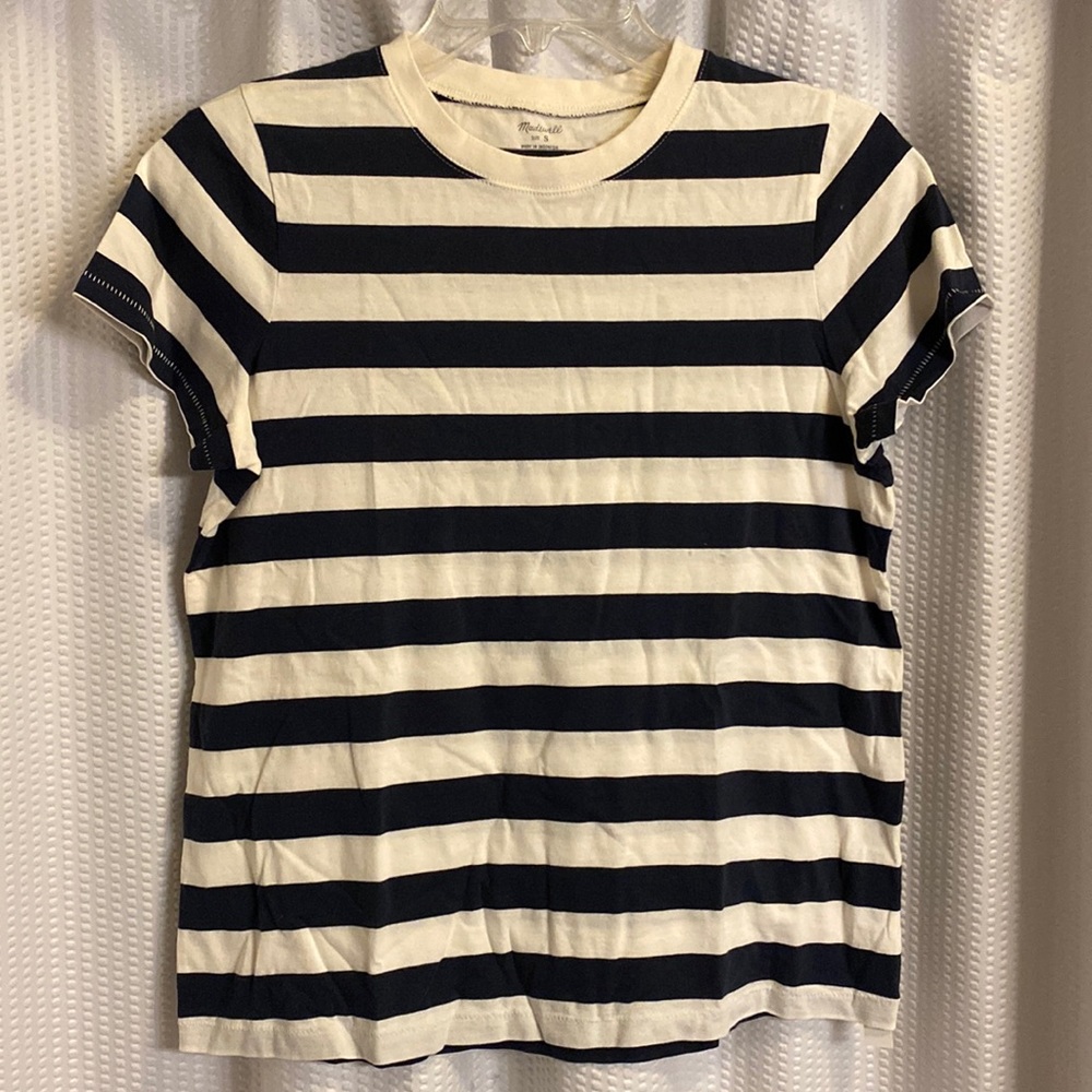 NWT Madewell Small striped tee